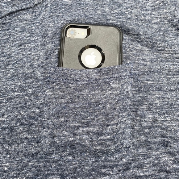 Holebrook Sweden dark heather Grey/blue XL tee - Picture 6 of 8